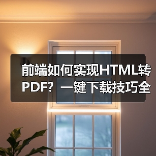 前端如何实现HTML转PDF？一键下载技巧全解析（图3）