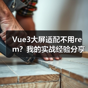 Vue3大屏适配不用rem？我的实战经验分享