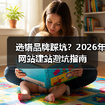 选错品牌踩坑?2026年网站建站避坑指南(图3) 选错品牌踩坑?2026年网站建站避坑指南(图3)