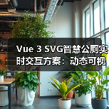 Vue 3 SVG智慧公厕实时交互方案：动态可视化高效实现