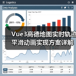 Vue3高德地图实时轨迹平滑动画实现方案详解(图1) Vue3高德地图实时轨迹平滑动画实现方案详解(图1)