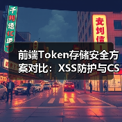 前端Token存储安全方案对比:XSS防护与CSRF防御实践(图4) 前端Token存储安全方案对比:XSS防护与CSRF防御实践(图4)