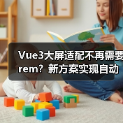 Vue3大屏适配不再需要rem?新方案实现自动缩放(图1) Vue3大屏适配不再需要rem?新方案实现自动缩放(图1)