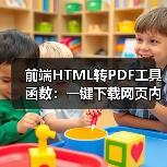 前端HTML转PDF工具函数:一键下载网页内容为PDF的完整教程(图4) 前端HTML转PDF工具函数:一键下载网页内容为PDF的完整教程(图4)