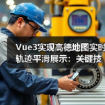 Vue3实现高德地图实时轨迹平滑展示:关键技巧解析(图1) Vue3实现高德地图实时轨迹平滑展示:关键技巧解析(图1)
