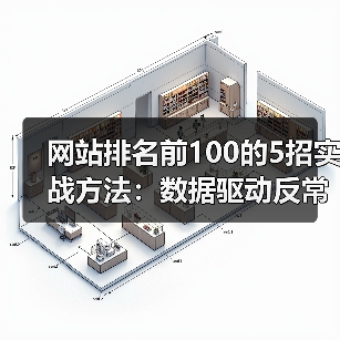 网站排名前100的5招实战方法：数据驱动反常识技巧（图4）