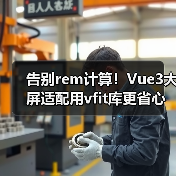 告别rem计算！Vue3大屏适配用vfit库更省心（图3）