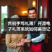 告别手写礼簿！开源电子礼簿系统如何高效记账？