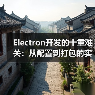 Electron开发的十重难关:从配置到打包的实战揭秘(图4) Electron开发的十重难关:从配置到打包的实战揭秘(图4)