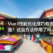 Vue3性能优化技巧有哪些?这些方法你用了吗?(图3) Vue3性能优化技巧有哪些?这些方法你用了吗?(图3)