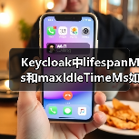Keycloak中lifespanMs和maxIdleTimeMs如何影响会话超时？