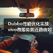 Dubbo性能优化实战：vivo微服务就近路由如何提升调用效率