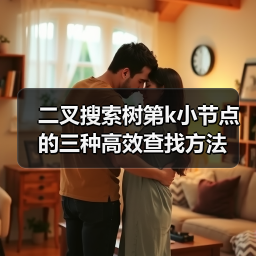 二叉搜索树第k小节点的三种高效查找方法(图4) 二叉搜索树第k小节点的三种高效查找方法(图4)