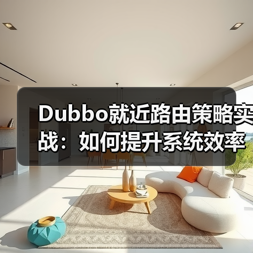 Dubbo就近路由策略实战：如何提升系统效率？