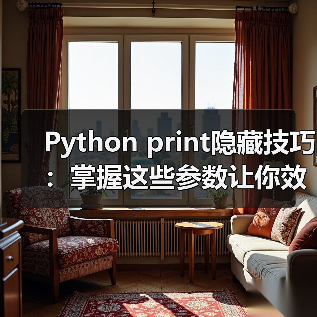 Python print隐藏技巧:掌握这些参数让你效率翻倍!(图2) Python print隐藏技巧:掌握这些参数让你效率翻倍!(图2)