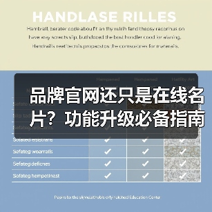品牌官网还只是在线名片?功能升级必备指南(图4) 品牌官网还只是在线名片?功能升级必备指南(图4)