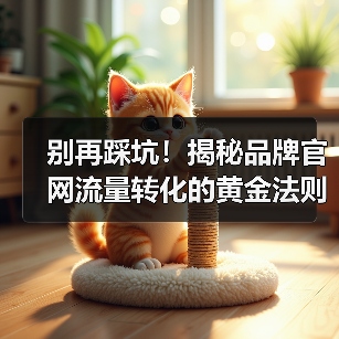 别再踩坑!揭秘品牌官网流量转化的黄金法则(图3) 别再踩坑!揭秘品牌官网流量转化的黄金法则(图3)