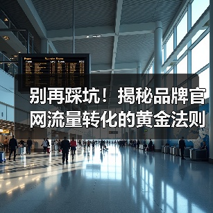 别再踩坑!揭秘品牌官网流量转化的黄金法则(图4) 别再踩坑!揭秘品牌官网流量转化的黄金法则(图4)