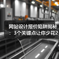 网站设计报价陷阱揭秘：3个关键点让你少花2万冤枉钱