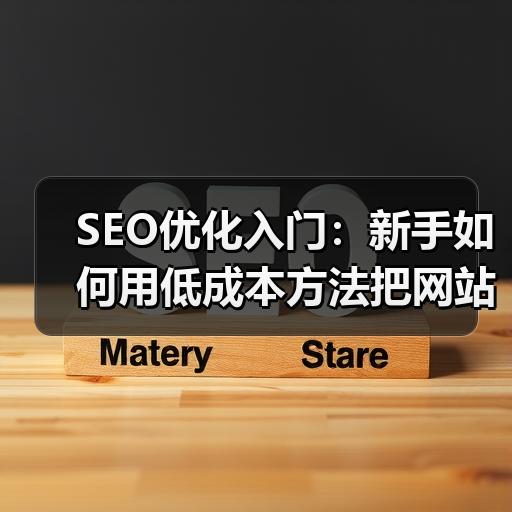 SEO优化入门：新手如何用低成本方法把网站排名做起来