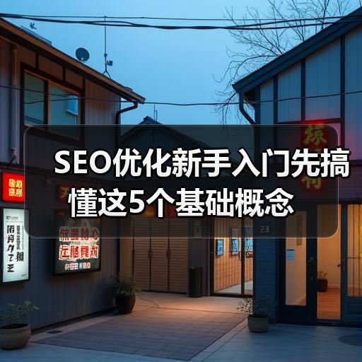 SEO优化新手入门先搞懂这5个基础概念