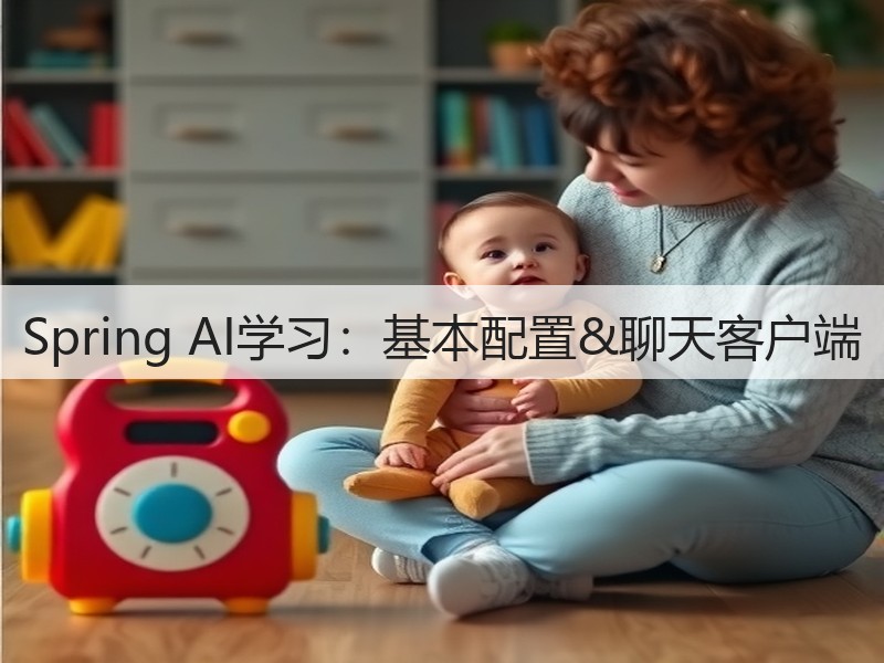 Spring AI学习:基本配置&聊天客户端(图3) Spring AI学习:基本配置&聊天客户端(图3)