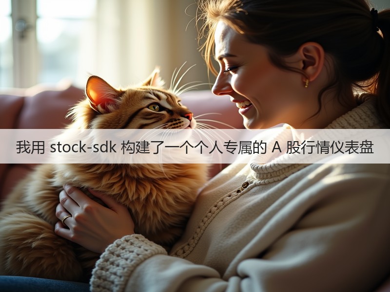 我用 stock-sdk 构建了一个个人专属的 A 股行情仪表盘(图1) 我用 stock-sdk 构建了一个个人专属的 A 股行情仪表盘(图1)
