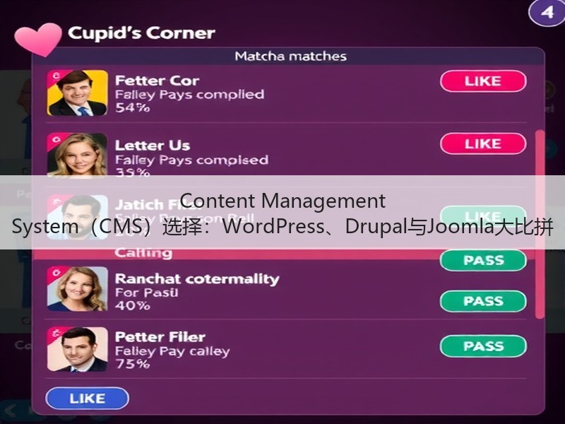 Content Management System(CMS)选择:WordPress、Drupal与Joomla大比拼(图3) Content Management System(CMS)选择:WordPress、Drupal与Joomla大比拼(图3)