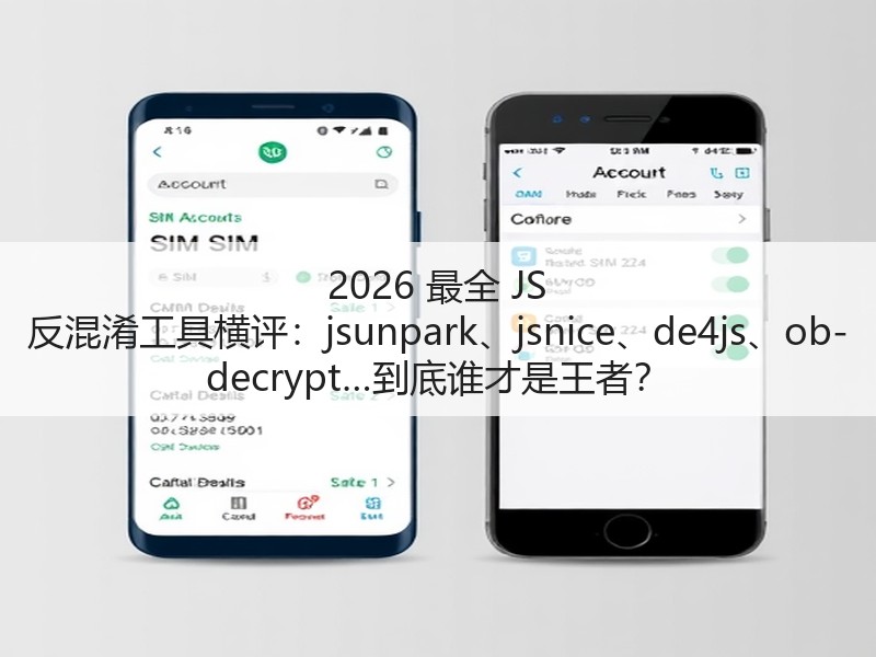 2026 最全 JS 反混淆工具横评:jsunpark、jsnice、de4js、ob-decrypt…到底谁才是王者?(图1) 2026 最全 JS 反混淆工具横评:jsunpark、jsnice、de4js、ob-decrypt…到底谁才是王者?(图1)