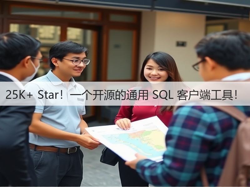 25K+ Star!一个开源的通用 SQL 客户端工具!(图3) 25K+ Star!一个开源的通用 SQL 客户端工具!(图3)