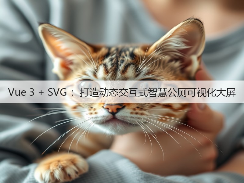 Vue 3 + SVG :打造动态交互式智慧公厕可视化大屏(图3) Vue 3 + SVG :打造动态交互式智慧公厕可视化大屏(图3)