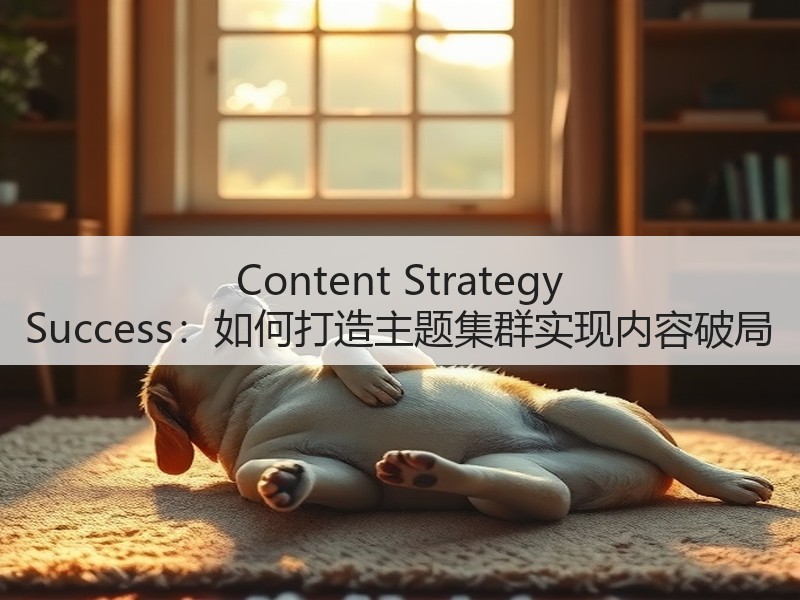 Content Strategy Success:如何打造主题集群实现内容破局(图1) Content Strategy Success:如何打造主题集群实现内容破局(图1)