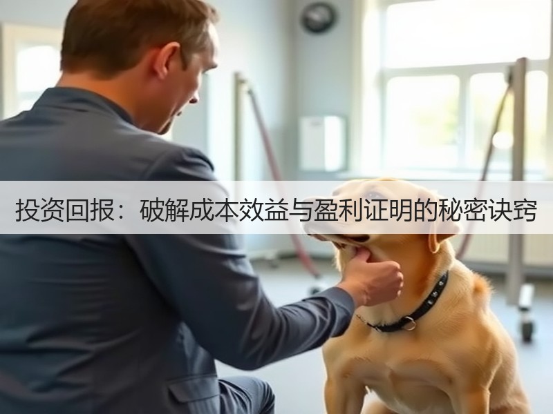 投资回报:破解成本效益与盈利证明的秘密诀窍(图1) 投资回报:破解成本效益与盈利证明的秘密诀窍(图1)