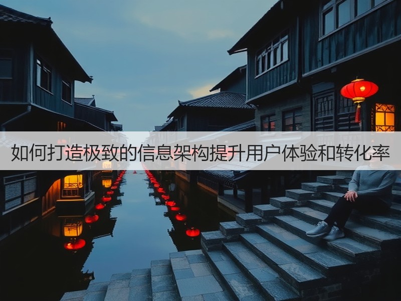如何打造极致的信息架构提升用户体验和转化率(图1) 如何打造极致的信息架构提升用户体验和转化率(图1)
