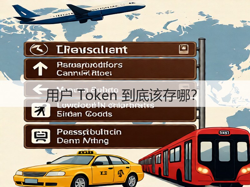 用户 Token 到底该存哪?(图1) 用户 Token 到底该存哪?(图1)