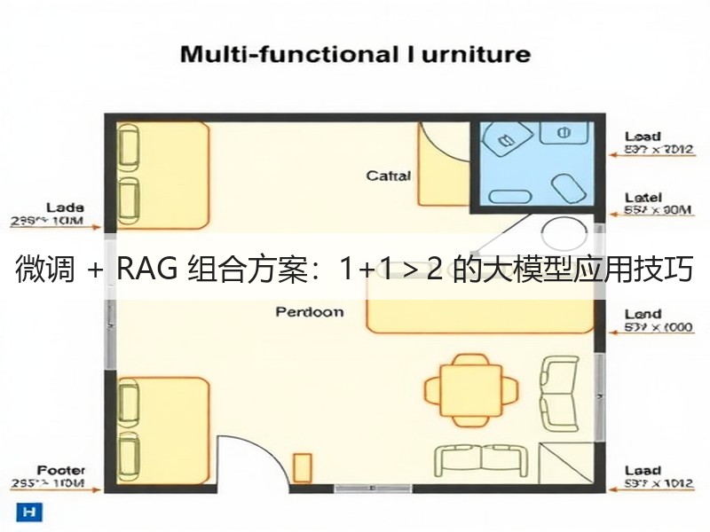 微调 + RAG 组合方案:1+1>2 的大模型应用技巧(图1) 微调 + RAG 组合方案:1+1>2 的大模型应用技巧(图1)