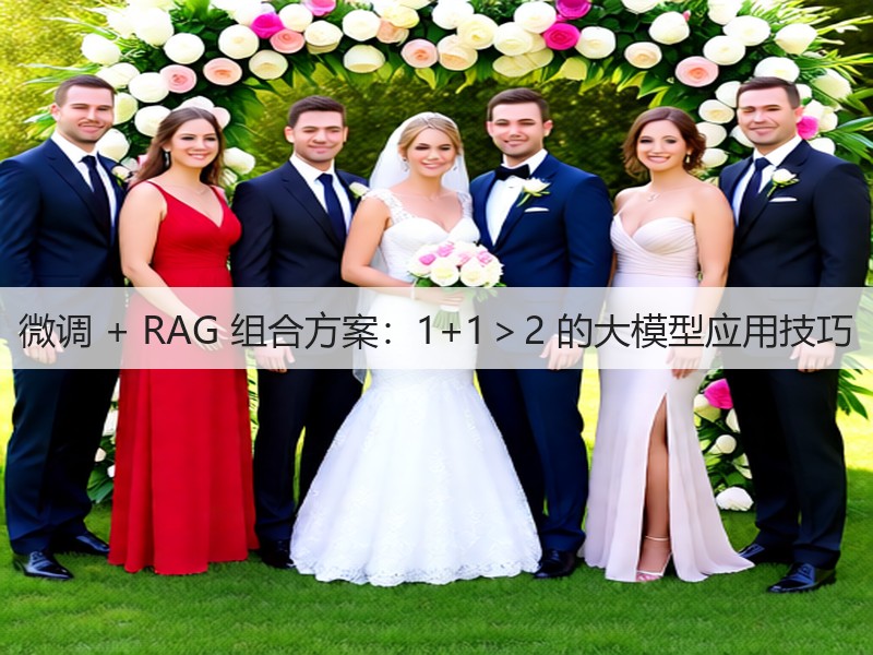 微调 + RAG 组合方案:1+1>2 的大模型应用技巧(图3) 微调 + RAG 组合方案:1+1>2 的大模型应用技巧(图3)
