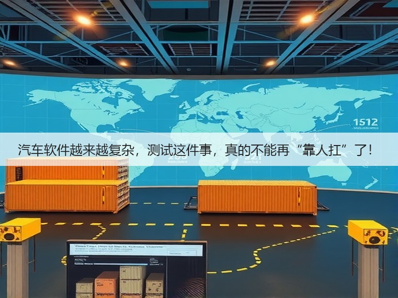 汽车软件越来越复杂,测试这件事,真的不能再“靠人扛”了!(图2) 汽车软件越来越复杂,测试这件事,真的不能再“靠人扛”了!(图2)