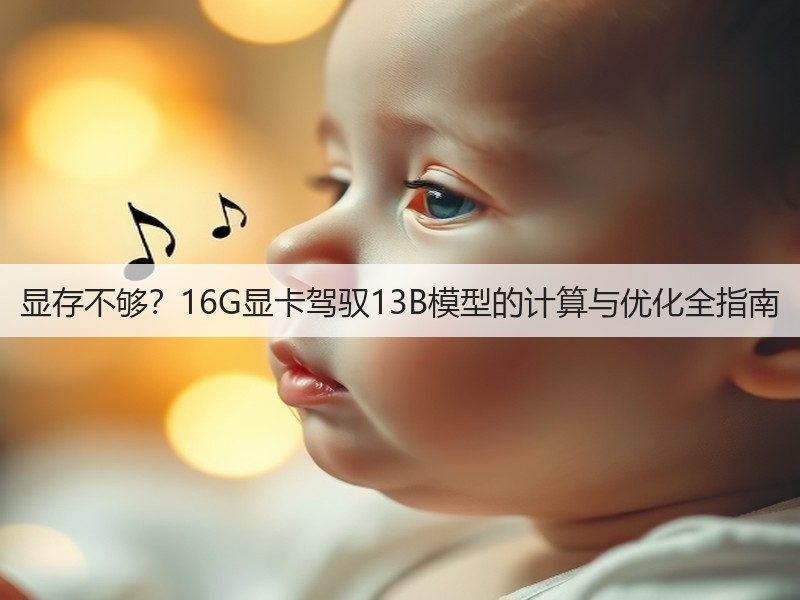 显存不够?16G显卡驾驭13B模型的计算与优化全指南(图2) 显存不够?16G显卡驾驭13B模型的计算与优化全指南(图2)