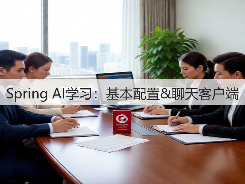 Spring AI学习:基本配置&聊天客户端(图3) Spring AI学习:基本配置&聊天客户端(图3)