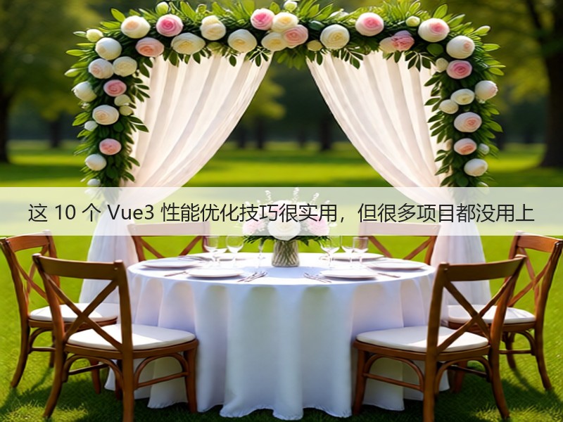 这 10 个 Vue3 性能优化技巧很实用,但很多项目都没用上(图1) 这 10 个 Vue3 性能优化技巧很实用,但很多项目都没用上(图1)
