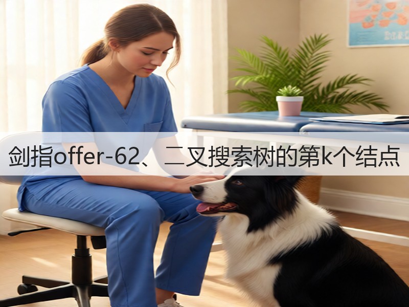 剑指offer-62、⼆叉搜索树的第k个结点(图3) 剑指offer-62、⼆叉搜索树的第k个结点(图3)