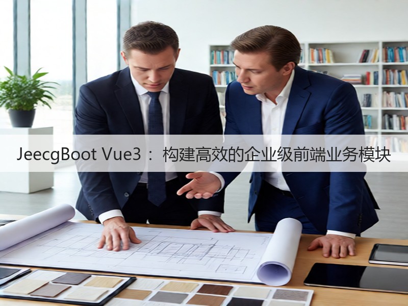 JeecgBoot Vue3 :构建高效的企业级前端业务模块(图2) JeecgBoot Vue3 :构建高效的企业级前端业务模块(图2)