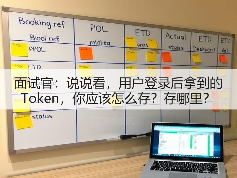 面试官:说说看,用户登录后拿到的 Token,你应该怎么存?存哪里?(图2) 面试官:说说看,用户登录后拿到的 Token,你应该怎么存?存哪里?(图2)