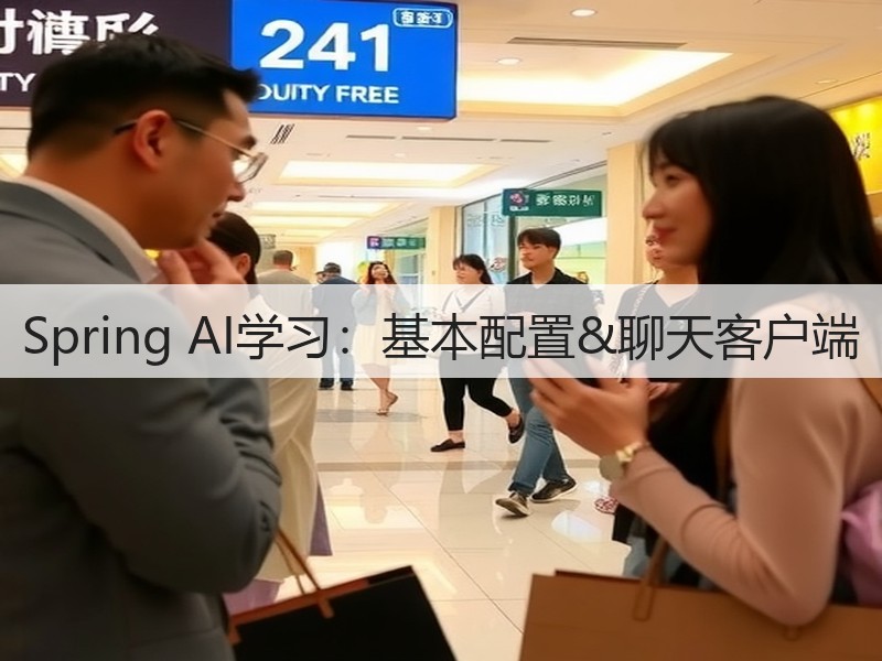Spring AI学习:基本配置&聊天客户端(图2) Spring AI学习:基本配置&聊天客户端(图2)