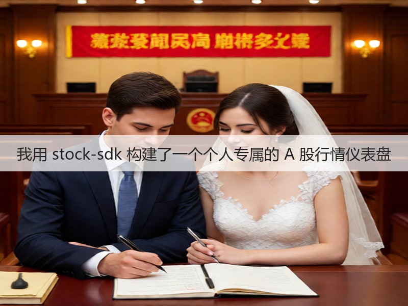 我用 stock-sdk 构建了一个个人专属的 A 股行情仪表盘(图3) 我用 stock-sdk 构建了一个个人专属的 A 股行情仪表盘(图3)