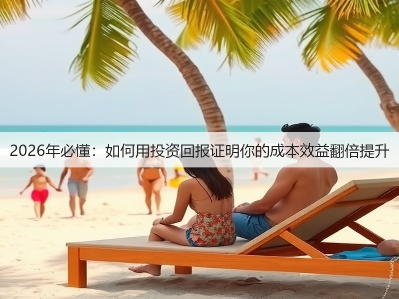 2026年必懂:如何用投资回报证明你的成本效益翻倍提升(图1) 2026年必懂:如何用投资回报证明你的成本效益翻倍提升(图1)