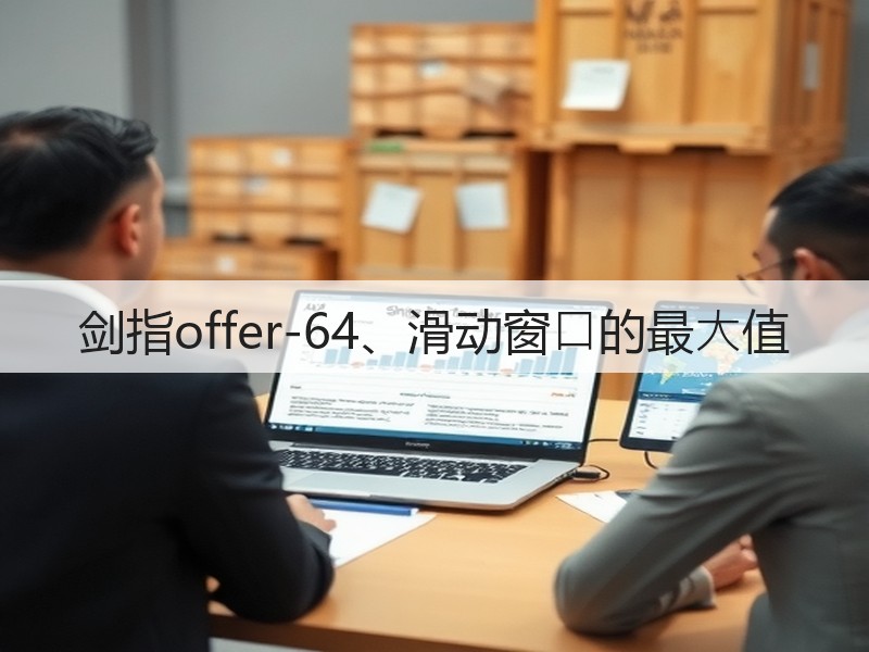 剑指offer-64、滑动窗⼝的最⼤值(图1) 剑指offer-64、滑动窗⼝的最⼤值(图1)