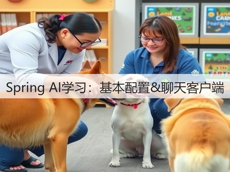 Spring AI学习:基本配置&聊天客户端(图1) Spring AI学习:基本配置&聊天客户端(图1)
